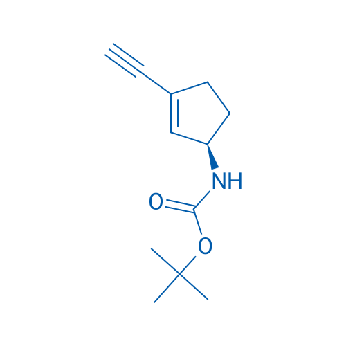 tert-Butyl (R)-(3-ethynylcyclopent-2-en-1-yl)carbamate 100mg