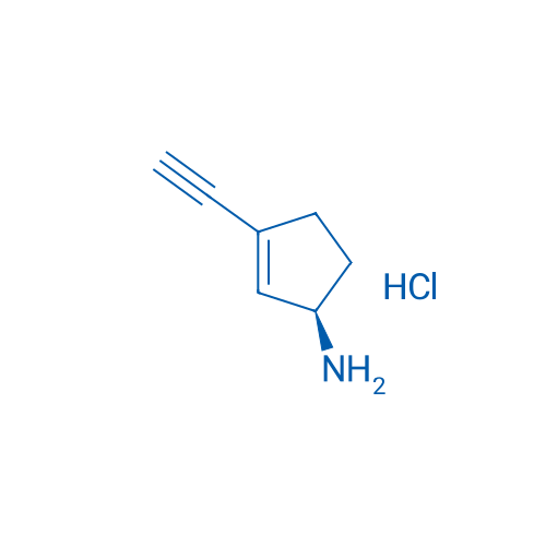 (R)-3-Ethynylcyclopent-2-en-1-amine hydrochloride 250mg