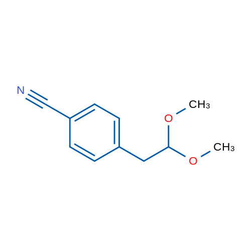 4-(2,2-Dimethoxyethyl)benzonitrile 1g