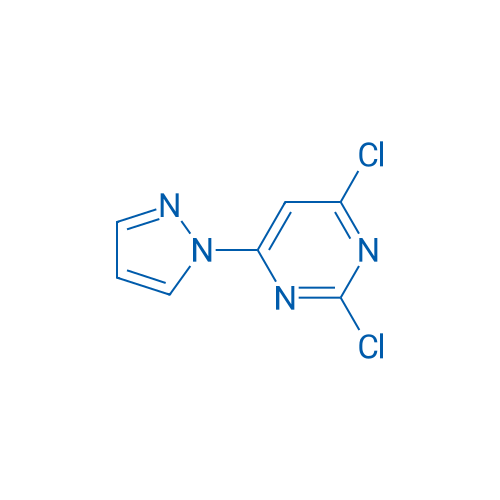 2,4-Dichloro-6-(1H-pyrazol-1-yl)pyrimidine 5g