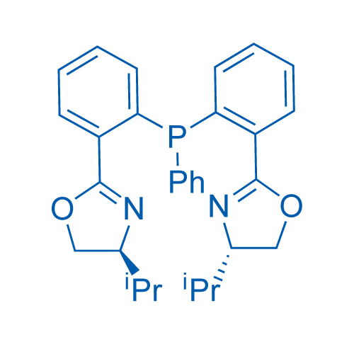 (4S,4'S)-2,2'-((Phenylphosphanediyl)bis(2,1-phenylene))bis(4-isopropyl-4,5-dihydrooxazole) 250mg