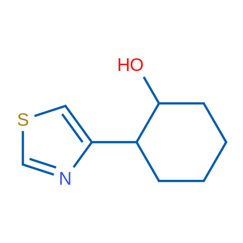 2-(1,3-Thiazol-4-yl)cyclohexan-1-ol 1g