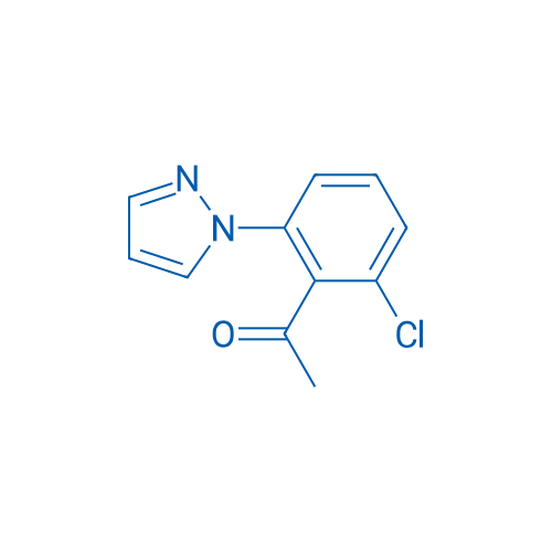 1-[2-Chloro-6-(1H-pyrazol-1-yl)phenyl]ethan-1-one 5g