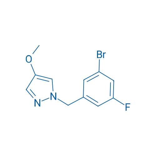 1-(3-Bromo-5-fluorobenzyl)-4-methoxy-1H-pyrazole 1g