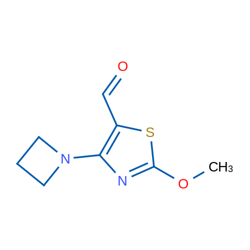 4-(Azetidin-1-yl)-2-methoxy-1,3-thiazole-5-carbaldehyde 1g