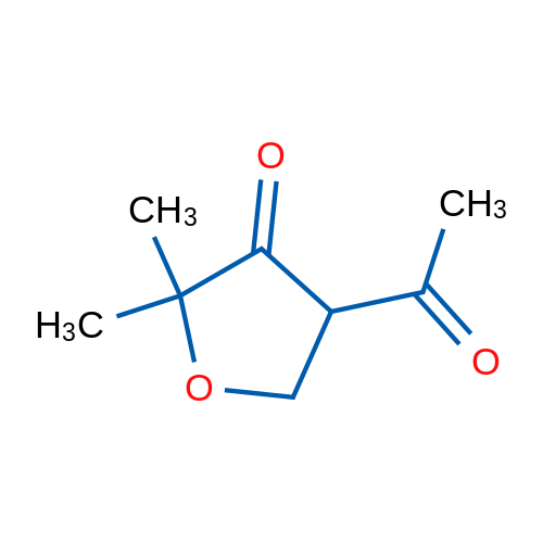 4-Acetyl-2,2-dimethyloxolan-3-one 1g