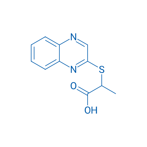 2-(Quinoxalin-2-ylsulfanyl)propanoic acid 10mg