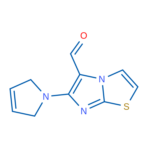 6-(2,5-Dihydro-1H-pyrrol-1-yl)imidazo[2,1-b][1,3]thiazole-5-carbaldehyde 1g