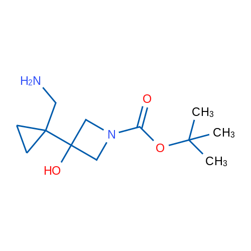 tert-Butyl 3-[1-(aminomethyl)cyclopropyl]-3-hydroxyazetidine-1-carboxylate 1g