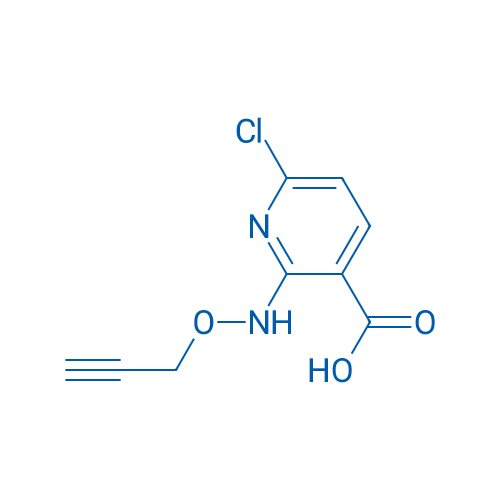 6-Chloro-2-[(prop-2-yn-1-yloxy)amino]pyridine-3-carboxylic acid 1g