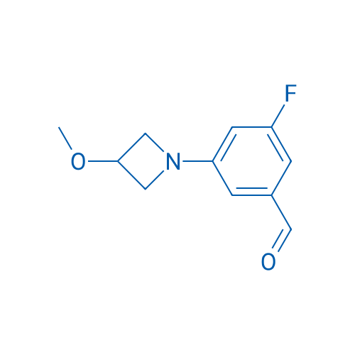 3-Fluoro-5-(3-methoxyazetidin-1-yl)benzaldehyde 1g