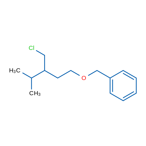 ({[3-(chloromethyl)-4-methylpentyl]oxy}methyl)benzene 1g