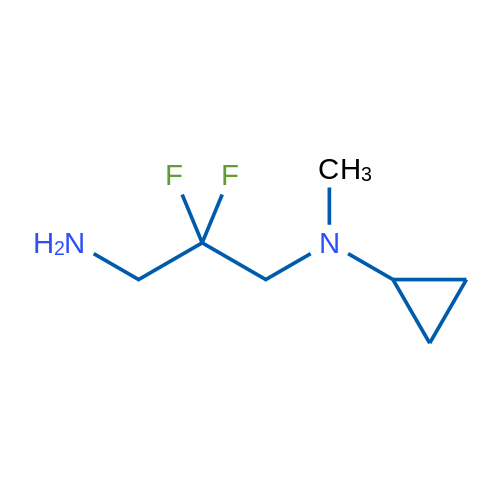 N-(3-Amino-2,2-difluoropropyl)-N-methylcyclopropanamine 1g
