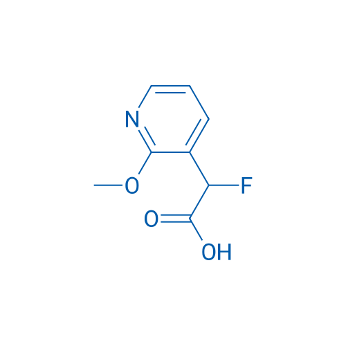 2-Fluoro-2-(2-methoxypyridin-3-yl)acetic acid 1g
