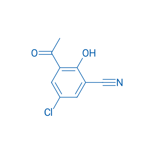 3-Acetyl-5-chloro-2-hydroxybenzonitrile 1g