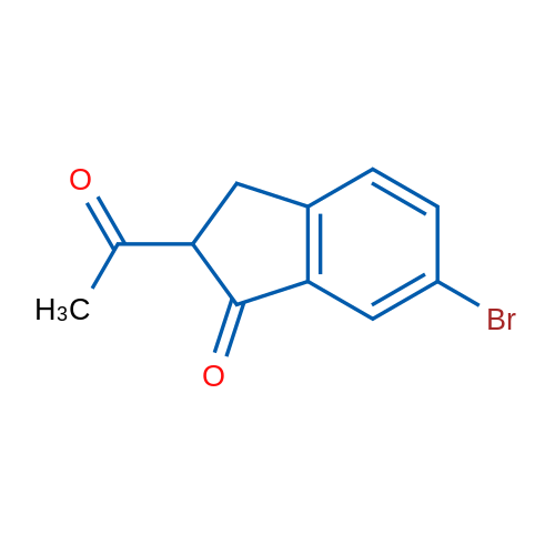 2-Acetyl-6-bromo-2,3-dihydro-1H-inden-1-one 1g