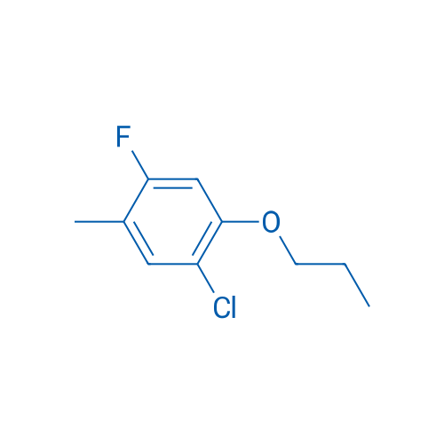 1-Chloro-4-fluoro-5-methyl-2-propoxybenzene 1g