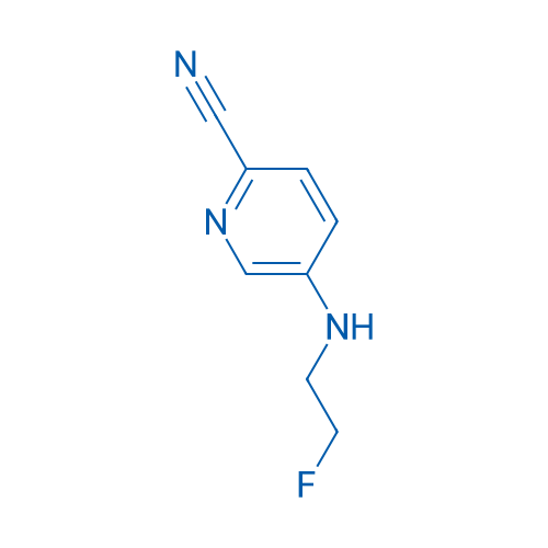 5-[(2-Fluoroethyl)amino]pyridine-2-carbonitrile 1g