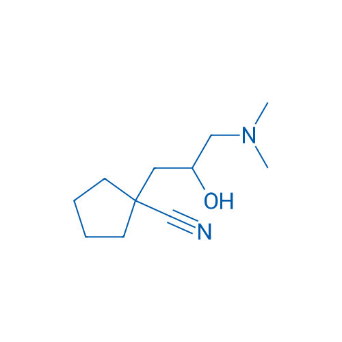 1-[3-(Dimethylamino)-2-hydroxypropyl]cyclopentane-1-carbonitrile 1g