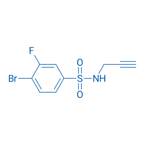 4-Bromo-3-fluoro-N-(prop-2-yn-1-yl)benzenesulfonamide 5g