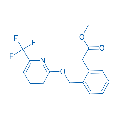 Methyl 2-(2-(((6-(trifluoromethyl)pyridin-2-yl)oxy)methyl)phenyl)acetate 5g