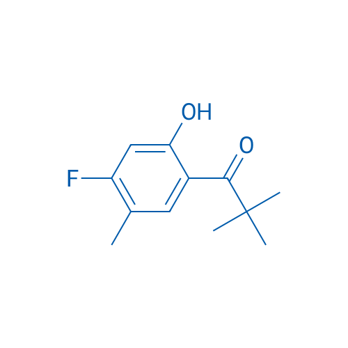 1-(4-Fluoro-2-hydroxy-5-methylphenyl)-2,2-dimethylpropan-1-one 1g