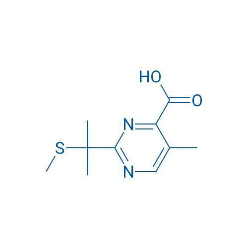 5-Methyl-2-[2-(methylsulfanyl)propan-2-yl]pyrimidine-4-carboxylic acid 1g