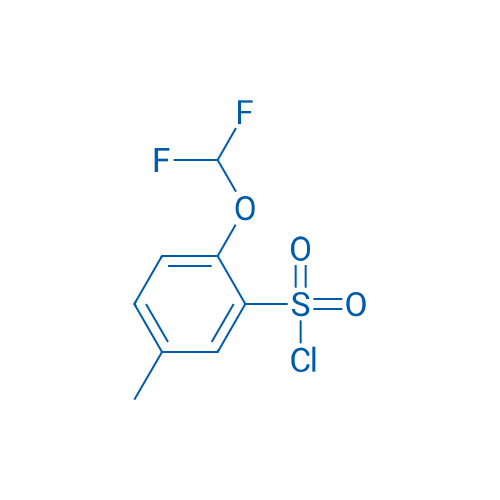2-(Difluoromethoxy)-5-methylbenzene-1-sulfonyl chloride 1g