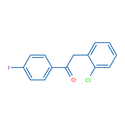 2-(2-Chlorophenyl)-4'-iodoacetophenone 1g