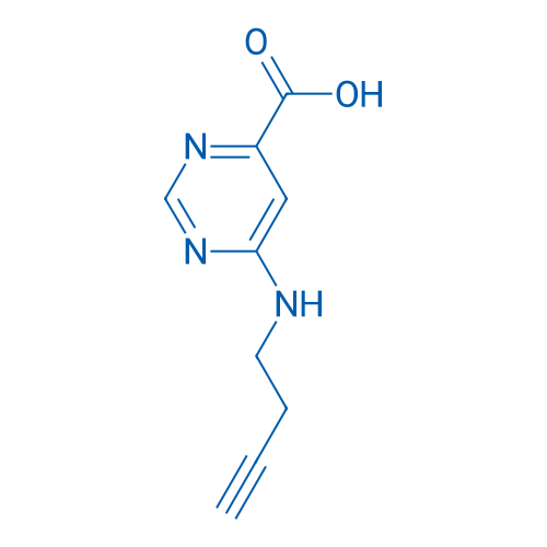 6-[(But-3-yn-1-yl)amino]pyrimidine-4-carboxylic acid 1g