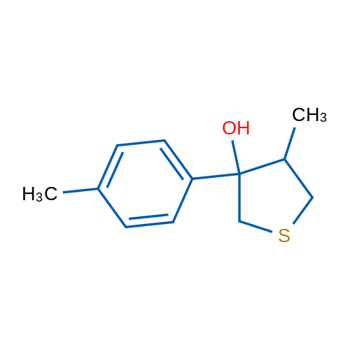 4-Methyl-3-(4-methylphenyl)thiolan-3-ol 1g