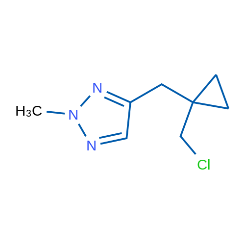 4-{[1-(chloromethyl)cyclopropyl]methyl}-2-methyl-2H-1,2,3-triazole 1g