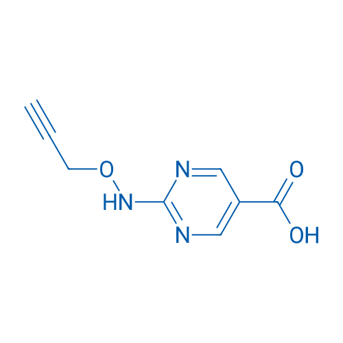 2-[(Prop-2-yn-1-yloxy)amino]pyrimidine-5-carboxylic acid 1g