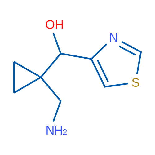 [1-(Aminomethyl)cyclopropyl](1,3-thiazol-4-yl)methanol 1g