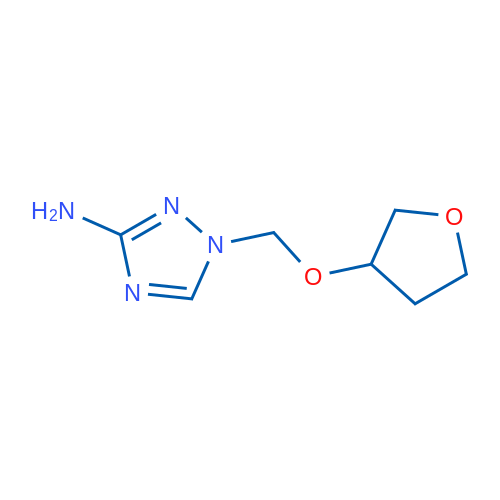 1-[(Oxolan-3-yloxy)methyl]-1H-1,2,4-triazol-3-amine 1g