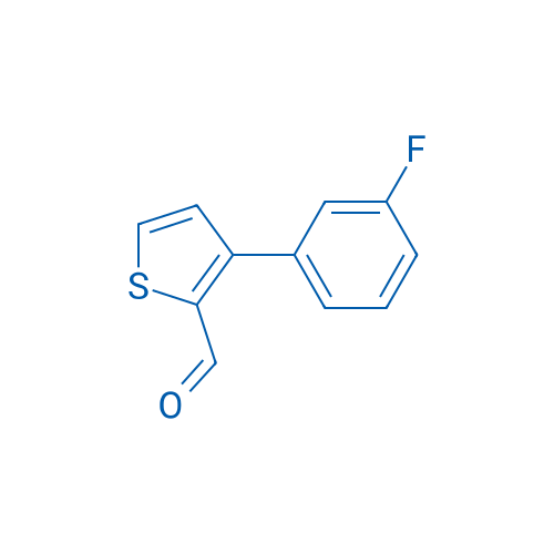 3-(3-Fluorophenyl)thiophene-2-carbaldehyde 1g