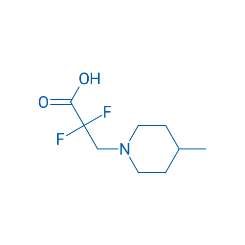 2,2-Difluoro-3-(4-methylpiperidin-1-yl)propanoic acid 1g