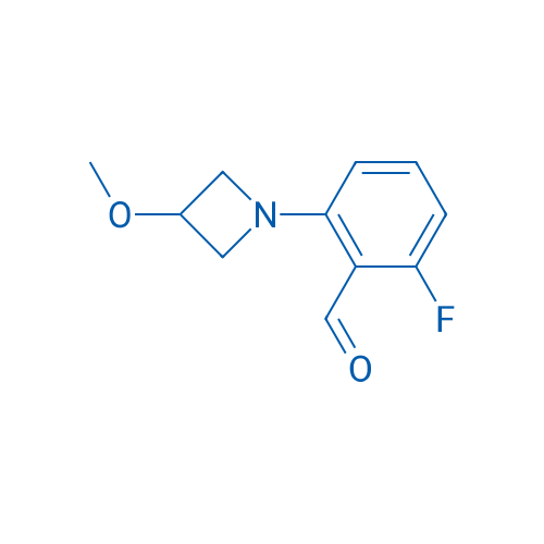 2-Fluoro-6-(3-methoxyazetidin-1-yl)benzaldehyde 1g
