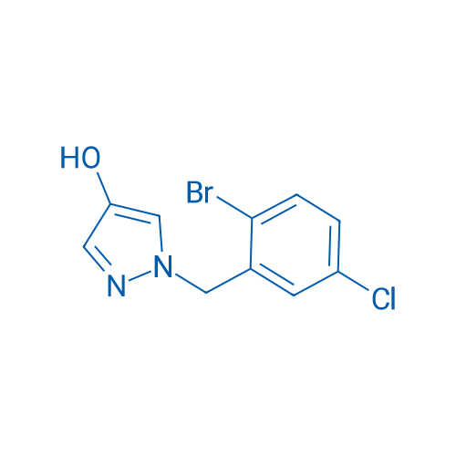 1-(2-Bromo-5-chlorobenzyl)-1H-pyrazol-4-ol 1g