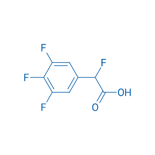 2-Fluoro-2-(3,4,5-trifluorophenyl)acetic acid 1g