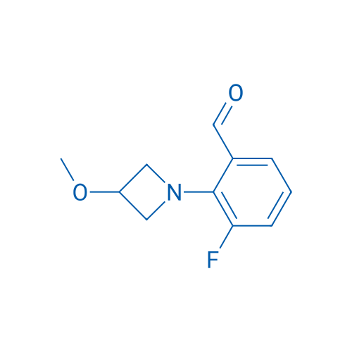 3-Fluoro-2-(3-methoxyazetidin-1-yl)benzaldehyde 1g