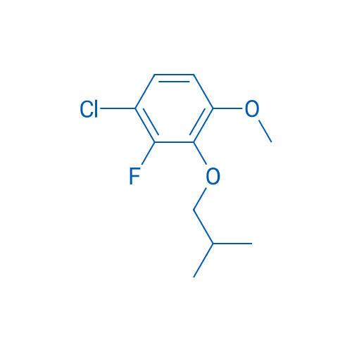 1-Chloro-2-fluoro-4-methoxy-3-(2-methylpropoxy)benzene 1g