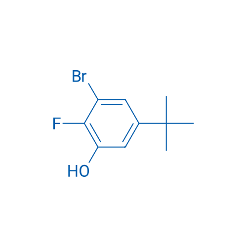3-Bromo-5-tert-butyl-2-fluorophenol 1g