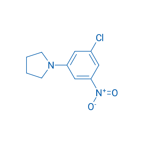 1-(3-Chloro-5-nitrophenyl)pyrrolidine 1g