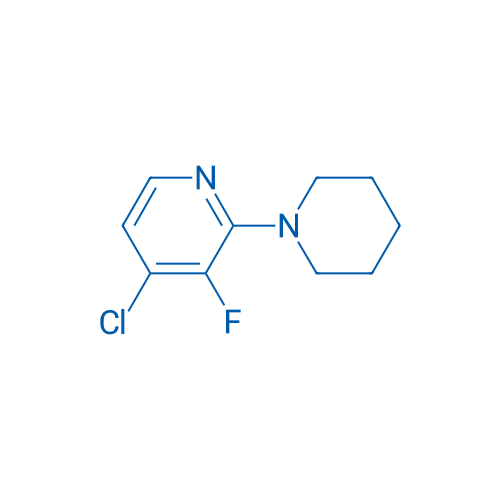 4-Chloro-3-fluoro-2-(piperidin-1-yl)pyridine 5g