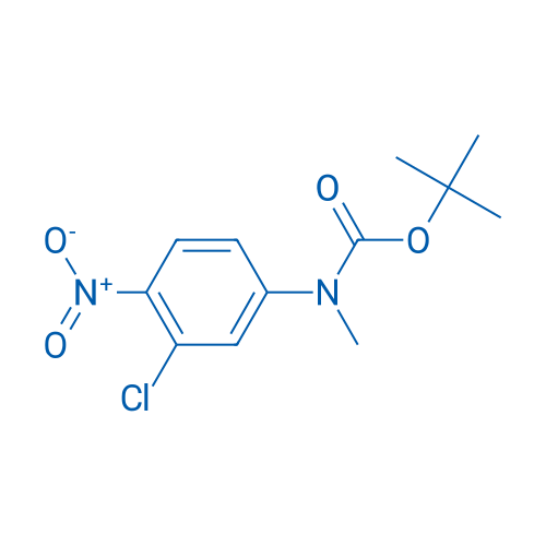 tert-Butyl N-(3-chloro-4-nitrophenyl)-N-methylcarbamate 1g