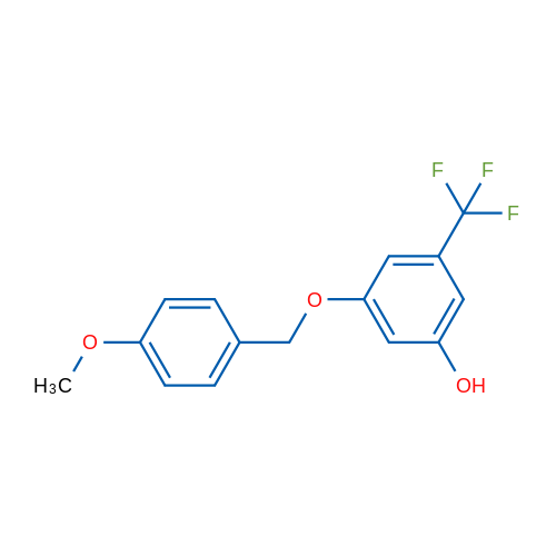 3-[(4-Methoxyphenyl)methoxy]-5-(trifluoromethyl)phenol 5g