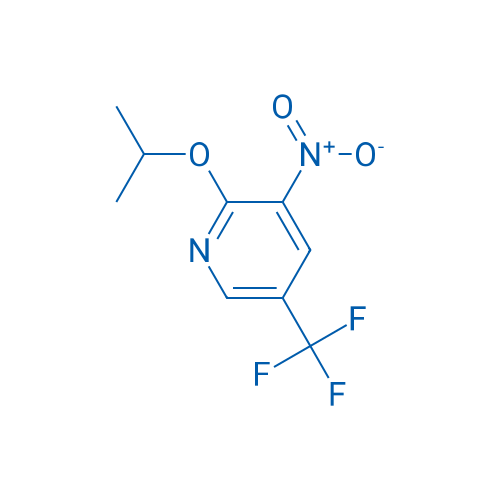 3-Nitro-2-(propan-2-yloxy)-5-(trifluoromethyl)pyridine 1g