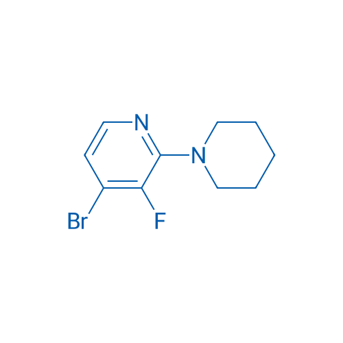 4-Bromo-3-fluoro-2-(piperidin-1-yl)pyridine 5g
