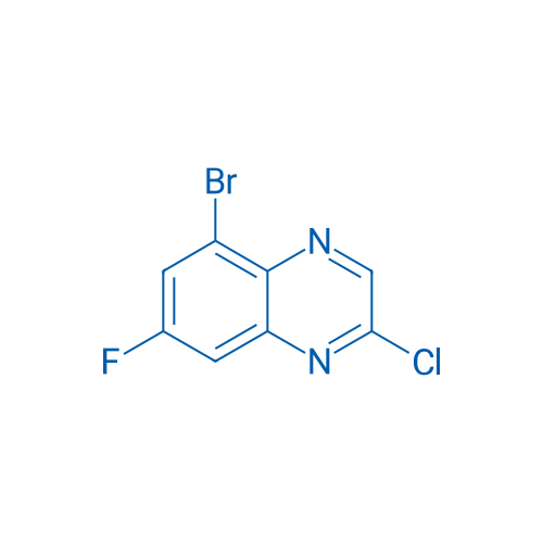 5-Bromo-2-chloro-7-fluoroquinoxaline 1g